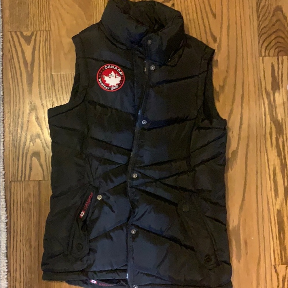 Canada weather vest